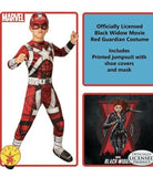 Rubies Youth Black Widow Red Guardian Costume Size S(4-6)