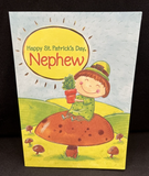 St. Patrick's Day Nephew Greeting Card w/Envelope