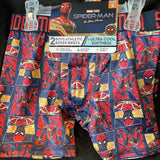 Marvel Spiderman No Way Home 2Pairs Boxer Briefs Ultra Cool & Soft Size 6