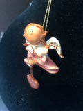 Pink Jordan Prayer Angel Orn by the Encore Group made by Russ Berrie NEW
