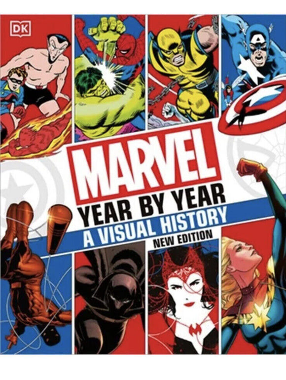 Marvel Year by Year a Visual History New Edition (Hardcover)