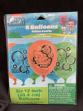 Bubble Guppies 12” Balloons 6Ct