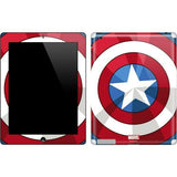 Marvel Avengers Captain America Emblem Apple iPad 2 Skin By Skinit NEW