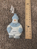 Snow Buddies Samuel Personalized Snowman Ornament NEW