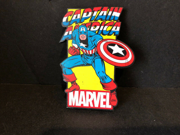 Magnet - Marvel - Captain America with Logo Licensed Gifts Toys 95136 NEW