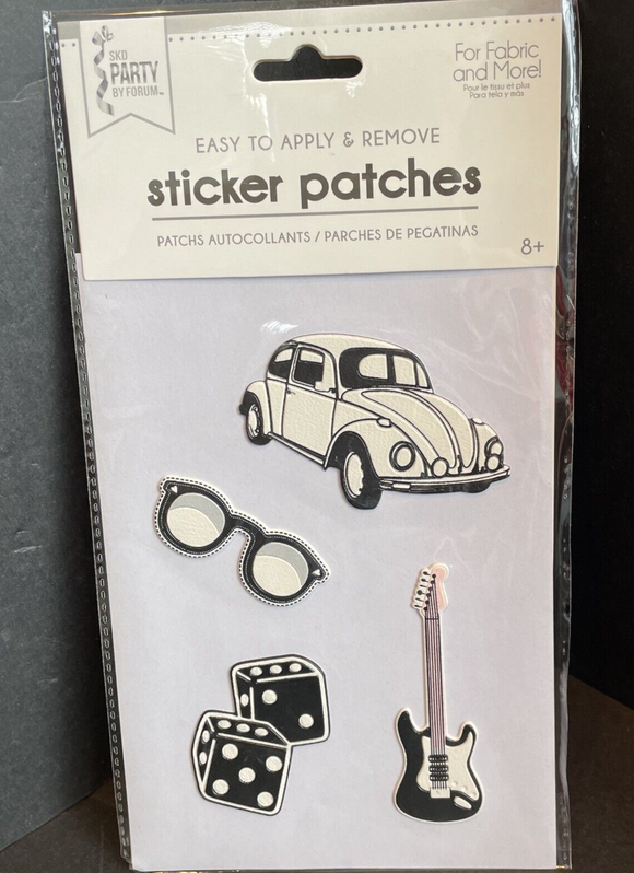 Sticker Patches For Fabric And More  Let It Roll Theme
