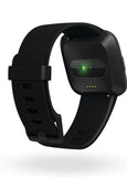 Fitbit Versa Smart Watch One Size S&L Bands Wristband NEW BLACK Band
