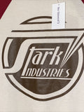 Our Universe Marvel Stark Industries 10th Yr Anniv 3/4 Raglan Tee