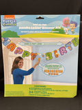 BUBBLE GUPPIES JUMBO LETTER BANNER KIT Over 10’ Add An Age