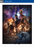 Original FATHEAD Avengers: Endgame Movie Mural Decal Sticker 96-96267 Marvel NEW