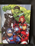 Marvel Avengers 140 Page Wide Rules Notebook 8.25”x11.7”
