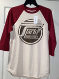 Our Universe Marvel Stark Industries 10th Yr Anniv 3/4 Raglan Tee