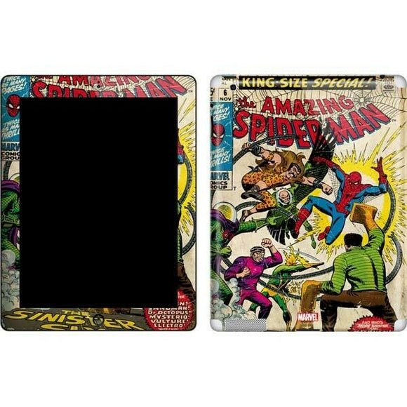 Marvel Spider-Man vs Sinister Six Apple iPad 2 Skin By Skinit NEW