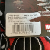 Marvel Deadpool Mens No Show 3pack Socks