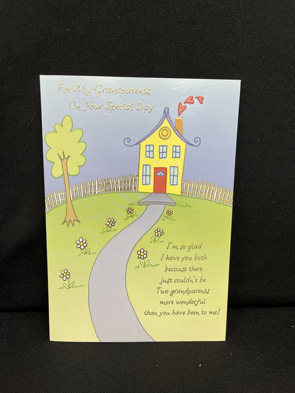 Happy Grandparent's Day Greeting Card w/Envelope