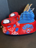 Marvel Spiderman Child Sock Slippers size 11/12