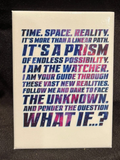 Marvel Comics What If Quote Ata-Boy Magnet 2.5" x 3.5"