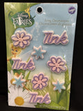 Wilton -#710-5110 TINKERBELL- Disney Icing Decorations - 9 PCS