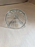 Marisco 2oz Ribbed Glass Funnel EUC
