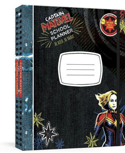 Captain Marvel School Planner Be Bold Be Brave