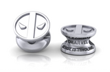 What's Your Passion Marvel INFINITY BEAD: DEADPOOL Sterling Silver NEW