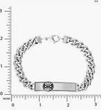 Marvel Spider-Man Mens ID Bracelet Stainless Steel