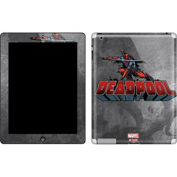 Marvel Deadpool Unsheathed Apple iPad 2 Skin By Skinit NEW