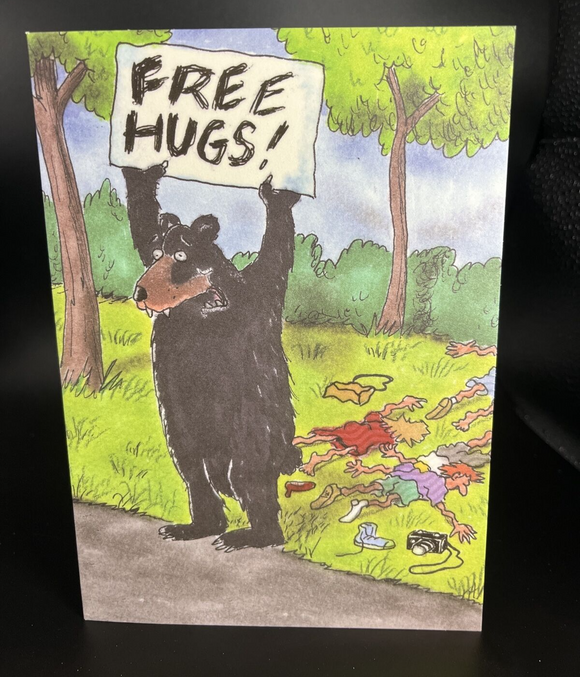 Love You Humor Greeting Card w/Envelope