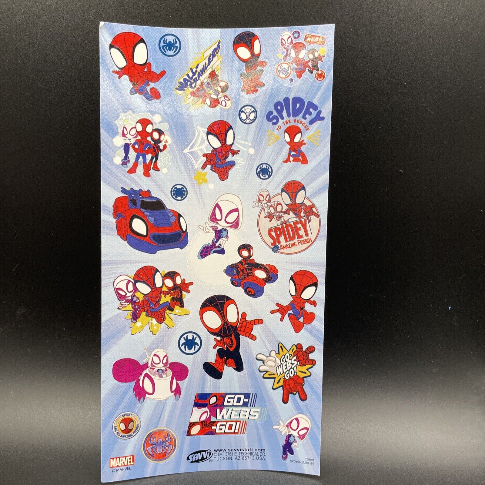 Spidey and his Amazing Friends Stickers