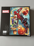 Buffalo Games Marvel Puzzle Spider-Man VS Green Goblin 500 pcs New