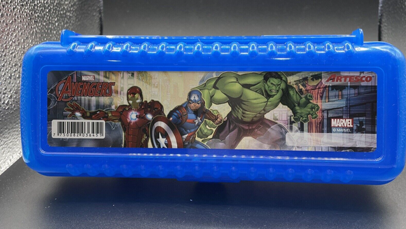 Marvel Avengers Hard Pencil Case in Blue