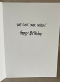 Birthday Greeting Card w/Envelope NEW