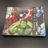 Marvel Avengers Superhero Action Poses Bifold Wallet