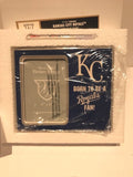 Kansas City Royals MLB Pro Baseball Born to Be Fan Ceramic Photo Frame 4x6 NEW