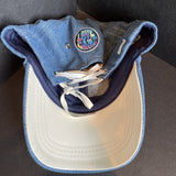 Girls Denim Live Camp Baseball Hat w/ Lace Up Back