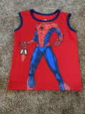 Marvel Spider-Man Headless Tank Top Toddler Boys 2T-7 NEW