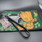 Buckle Down Marvel Groot Boombox Groove Canvas Zipper Wallet