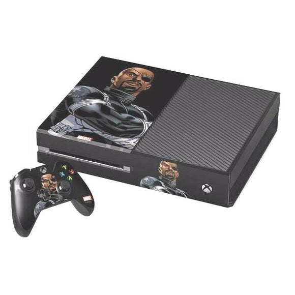 Nick Fury is Watching Xbox One Console & Controller Skin By Skinit Marvel NEW