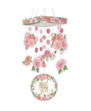 Sweet Baby Girl Shower Hanging Floral BoHo Decorations Birthday Party New