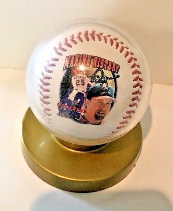 Mark McGwire I Was There 62 Homeruns Baseball Limited Edition Of 16,000