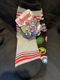 Marvel Avengers Youth Cabin Socks 2 Pairs Size 9-11