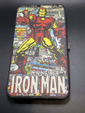 Buckle Down Marvel Iron Man Invincible Retro Standing Pose Hinged Women’s  Wallet