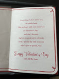 The One I Love Valentine's Day 3D Greeting Card w/Envelope