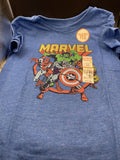 Marvel NWT Toddler 2T T-Shirt Spider Man Iron Man Captain America Hulk