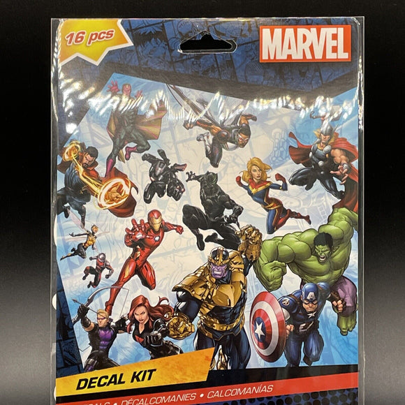 Avengers 16 Piece Marvel Avengers Decal Kit