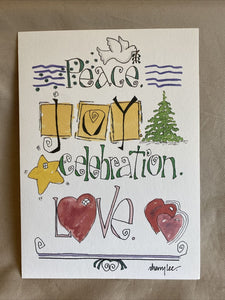 Christmas Greeting Card w/Envelope NEW