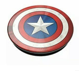 PopSockets: PopGrip w/Swappable Top for Phones &Tablets Captain America Shield