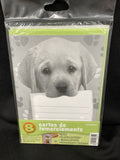 Party Pups Thank You Notes (8 Ct)