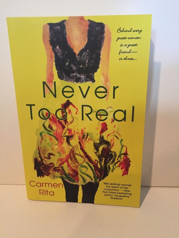 Never Too Real by Carmen Rita Paperback Book NEW