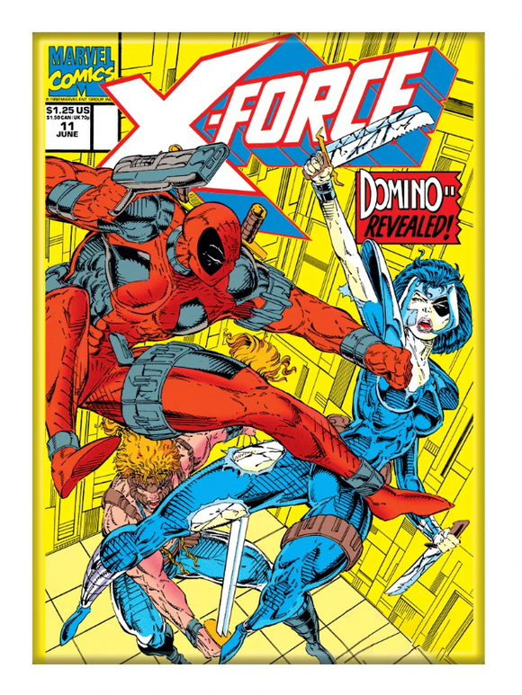 Marvel Deadpool 30th Xforce 11 Ata-Boy Magnet 2.5